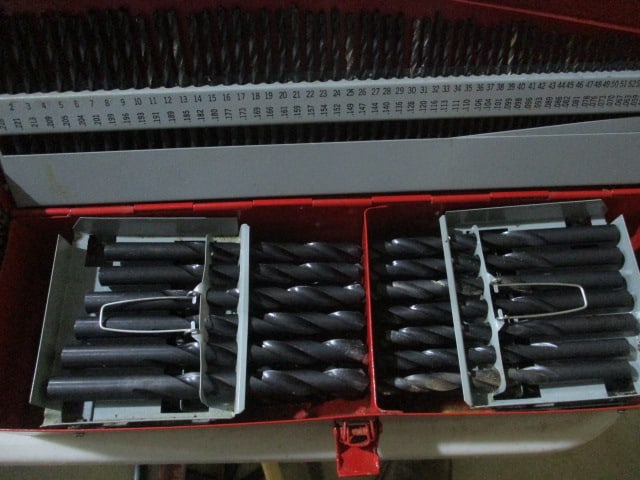 115 Piece Drill Bit Set: .