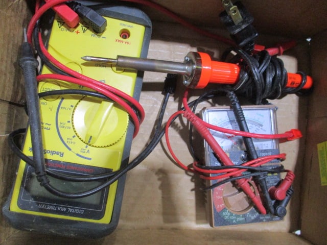 Multimeter Soldering Iron: .