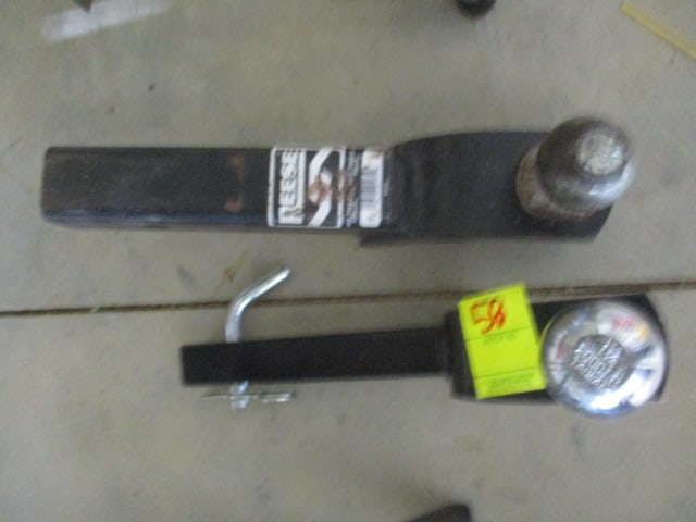 Lot of 2 Reese Hitches & Balls: .