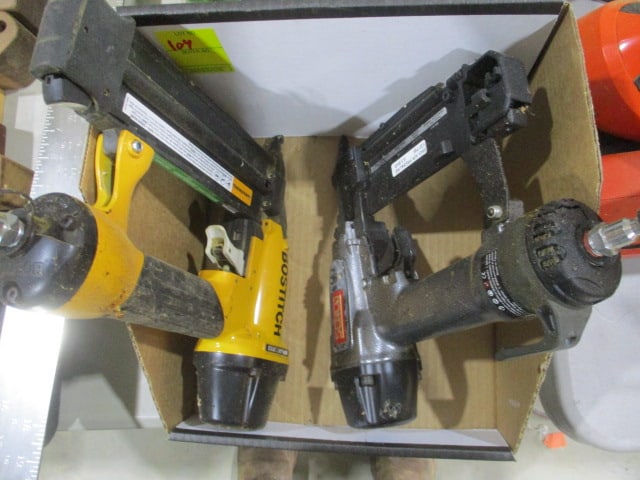 Bostich 18 Gauge BT200 Brad Nailer & Senco 23 Gauge Headless Pin Nailer: .