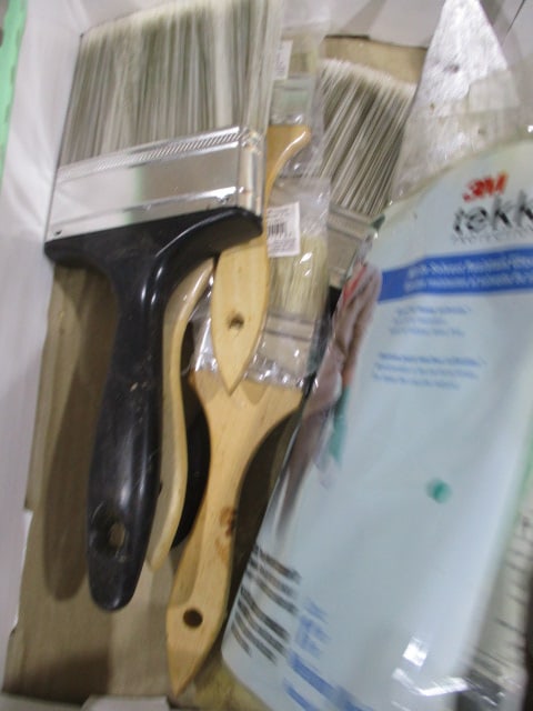 Paint Brushes & Tray Roller Kit - 2