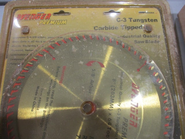 8" Circular Saw Blade with 64 C3 Tungsten Teeth - 2