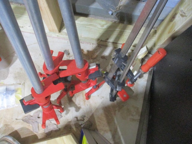 Lot of 5 Clamps: .