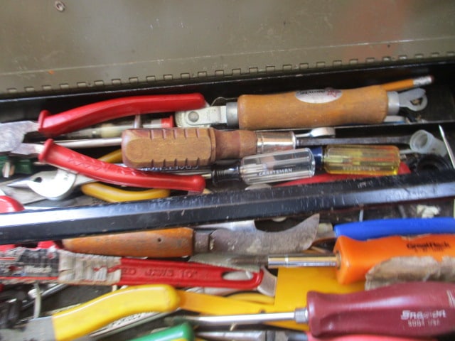 Park Metal Tool Box Filled with Tools - 4