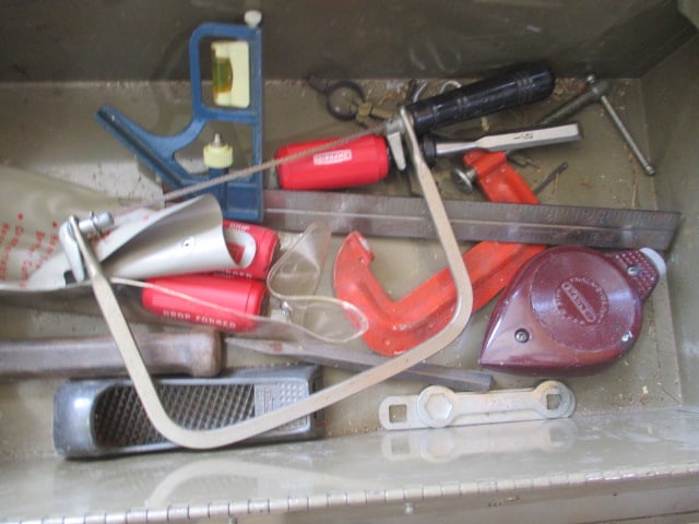 Park Metal Tool Box Filled with Tools - 5