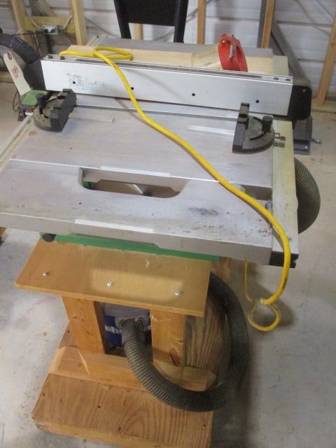 Hitachi C10RA3 Table Saw with Shop Vac: 60287