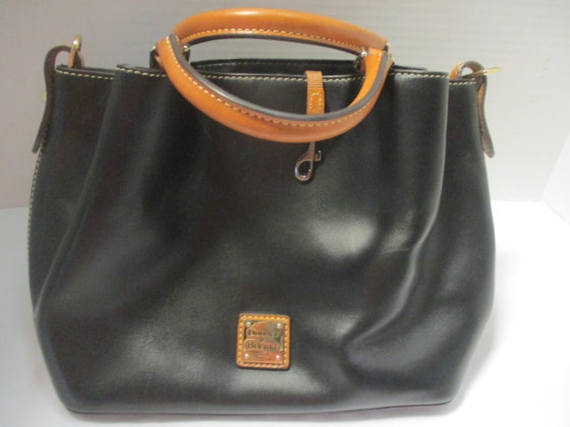 Dooney & Bourke Black Purse w/Red Interior (1 of 6)