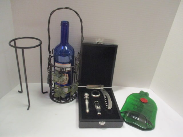Upcycled Tanqueray Gin Bottle, Brookstone Wine Set, etc.: See all pictures