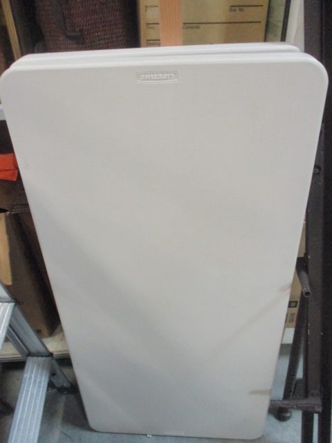 2 Lifetime Folding Leg Tables: 4'