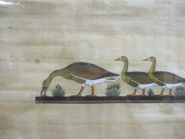 Egyptian Artwork F/M on Papyrus Paper - 2