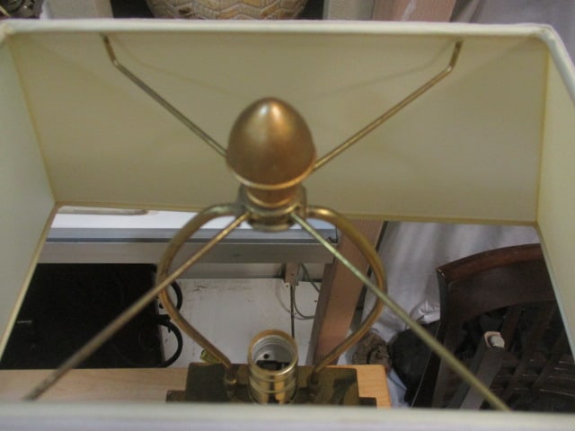 Decorative Lamp w/3 Storage Box Base - 6