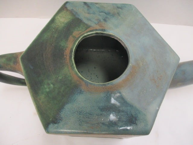 Hexagonal Geometric Design Teapot - 3