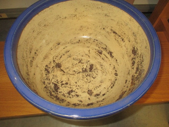 Blue Glazed Ceramic Bonsai Pot - 2