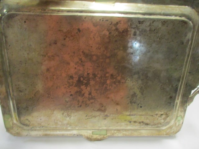 800 German Silver Tray (55.4 OZT) Silver - 4