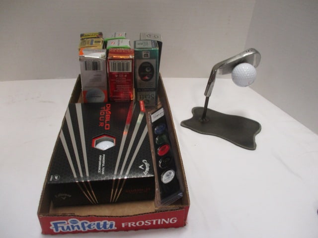 Golf Balls, St. Andress Ball Marker Set, etc. (1 of 5)