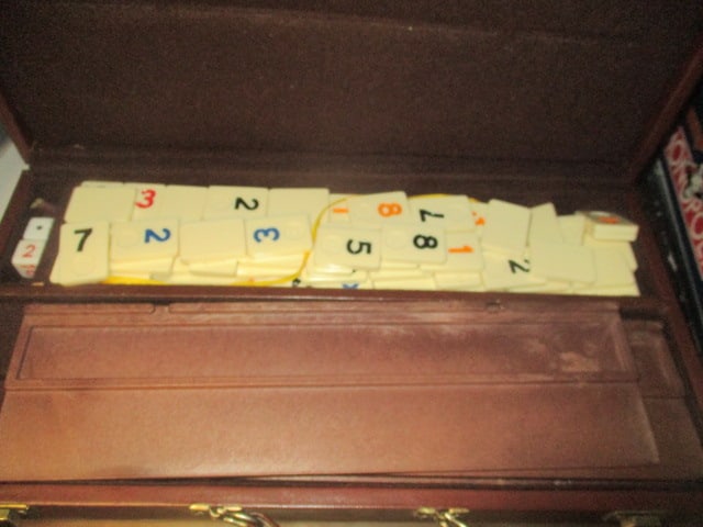 Vtg. Rummikub Game in Case & Vtg. Tarasco Style Chess Set - 2