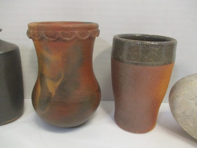 Pottery Vases (Lot of 5) - 3