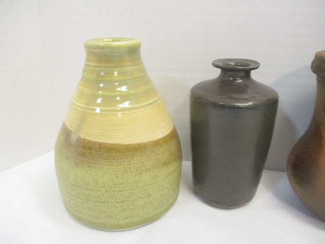 Pottery Vases (Lot of 5) - 4