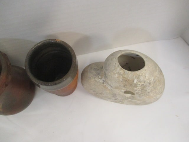 Pottery Vases (Lot of 5) - 6