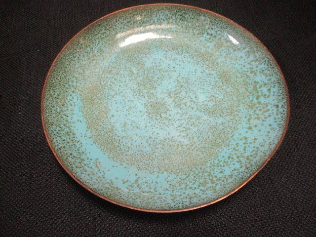 Enamel Over Copper (Lot of 2) MCM Design Bowls - 2