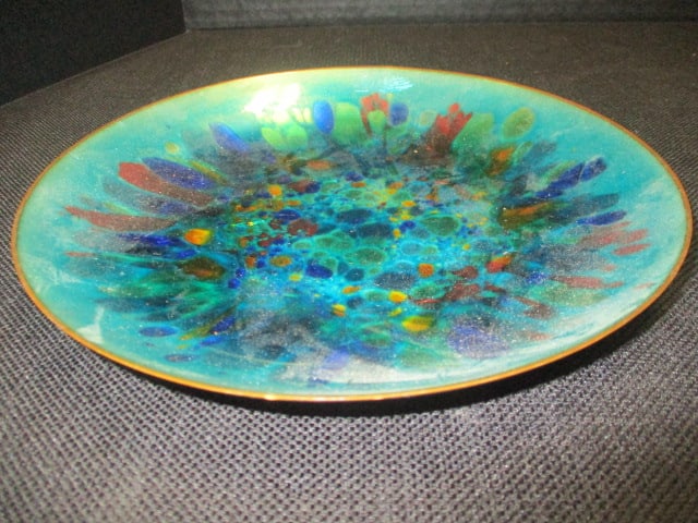 Enamel Over Copper (Lot of 2) MCM Design Bowls - 5