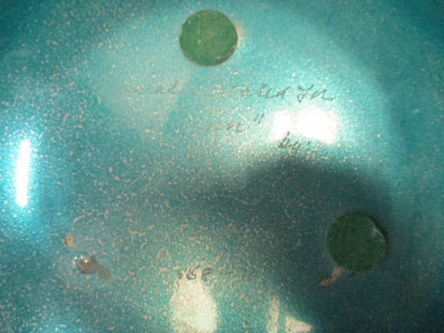 Enamel Over Copper (Lot of 2) MCM Design Bowls - 8