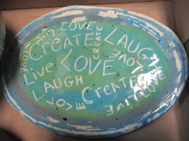 Pottery Bowls, Pottery Box & Pottery Ladle - 5