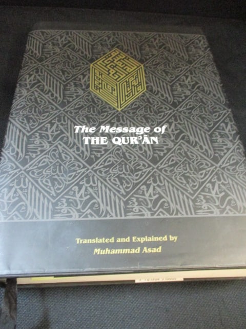 The Message of the Quran by Muhammed Asad Book (2003): .