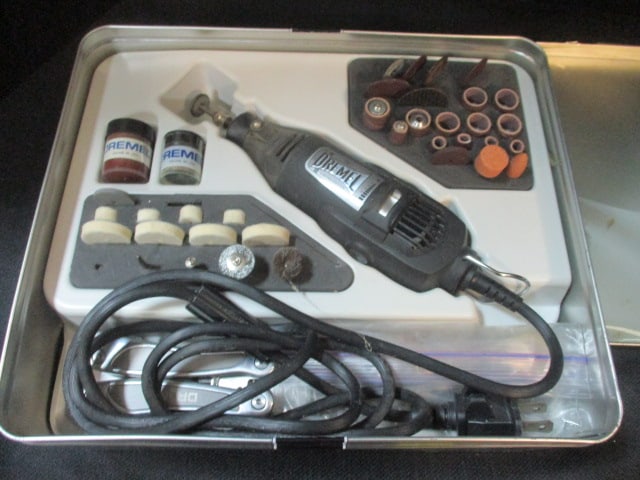 Dremel 75th Anniversary Collectible Tin Set: .