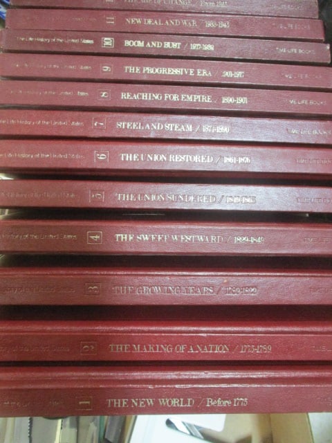 Time Life Books History of the United States 12 Vol. Book sdet: .