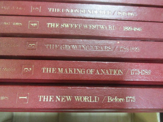 Time Life Books History of the United States 12 Vol. Book sdet - 2
