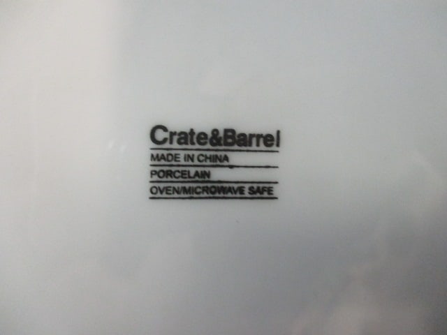 Crate & Barrel 3 PC Mixing Bowl Set - 4
