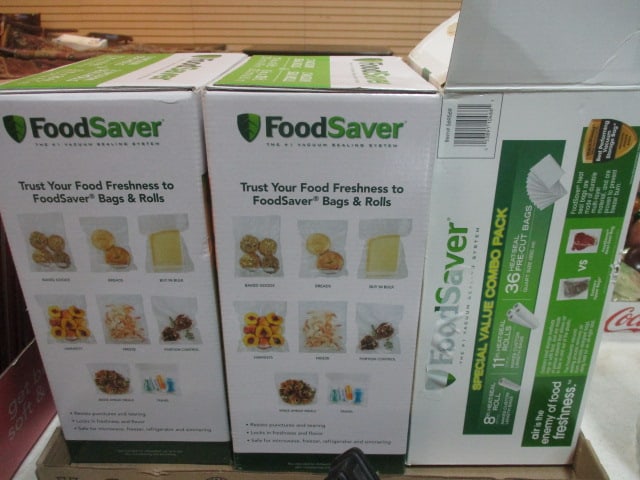 Food Saver Machine & 3 Boxes Bags - 5