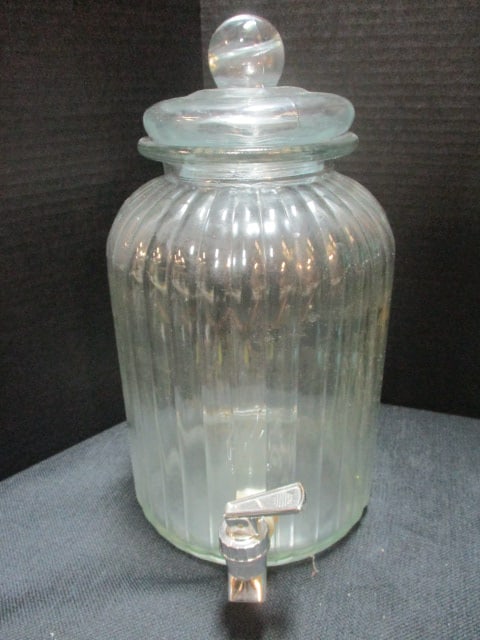 Aladdin Mason Jar Drink Dispenser & Ribbed Glass Drink Dispenser - 5
