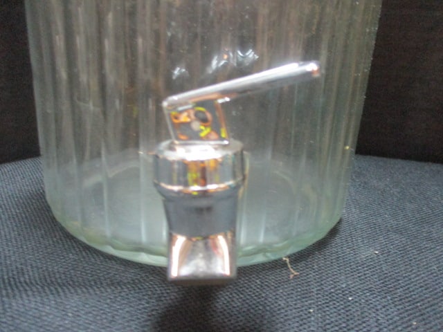 Aladdin Mason Jar Drink Dispenser & Ribbed Glass Drink Dispenser - 6