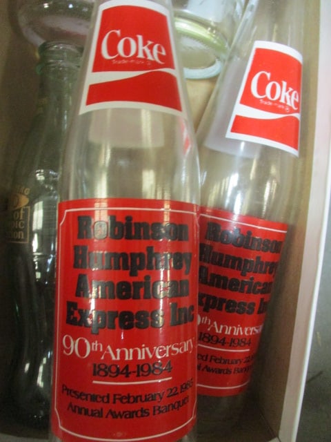 Coca Cola Bottles-90th Aniv. Robinson Humphrey American - 2