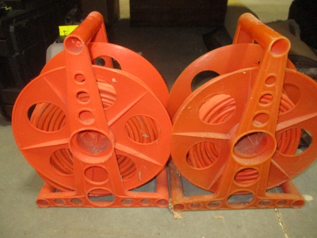 2 Sets of Drop Cords on Cord Reel: .