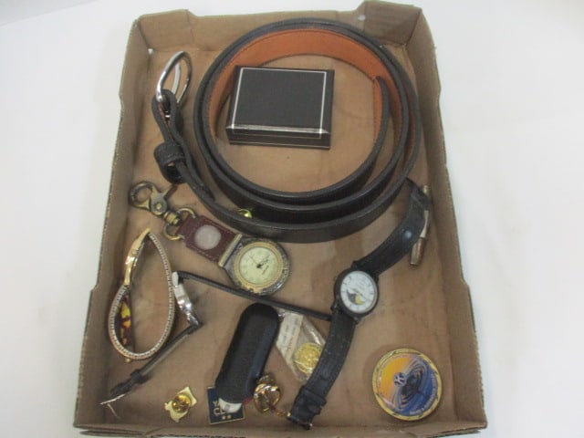 Signet Men's Bandwatch, Remington Watch Fob, Pen Knives, etc.: See all pictures