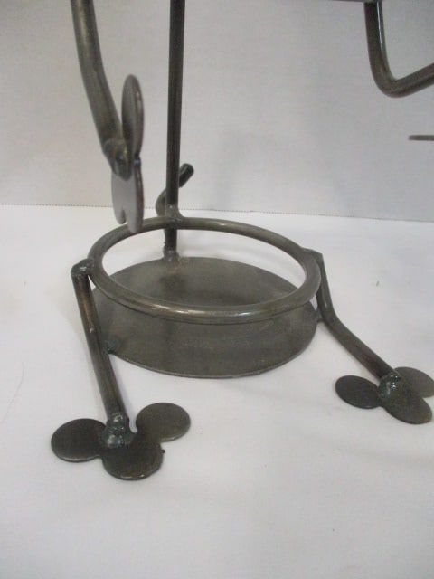 Junkyard Dog Folk Art Bottle Holder - 4