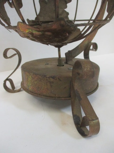 Berkeley Designs Copper Music Box Globe Sculpture - 2