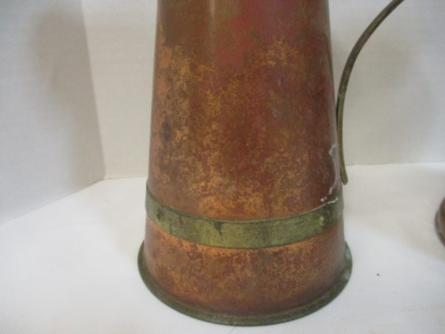 Copper & Brass (Lot of 2) Pitchers - 4