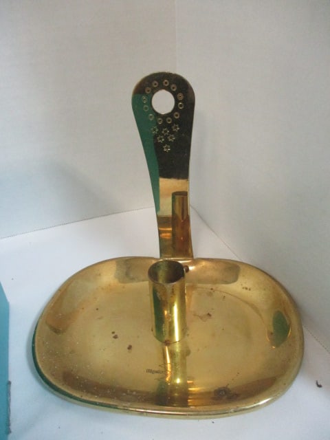 Baldwin & Misc. Brass Candleholders Grouping - 2