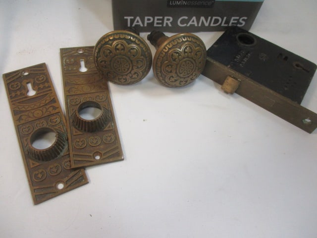 Vintage Copper Door Handle - 2
