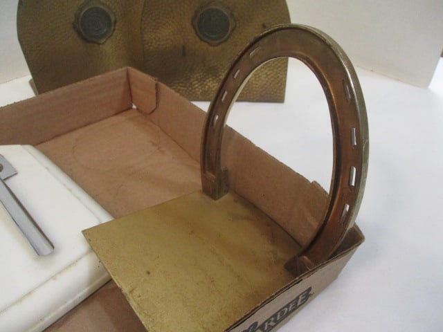 Clemson A&M College Bookends, Horseshoe Bookend, - 4