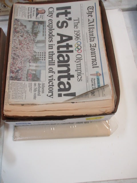 Vtg. Newspapers Grouping-1970's, 1980's, 1990's Inc. 1946: Times-Picayne & 1861 New York Times