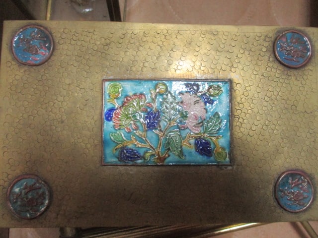 Brass Mirror & Collector Boxes - 8