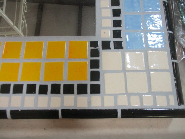 Ceramic Tile Mosaid Mirror - 2