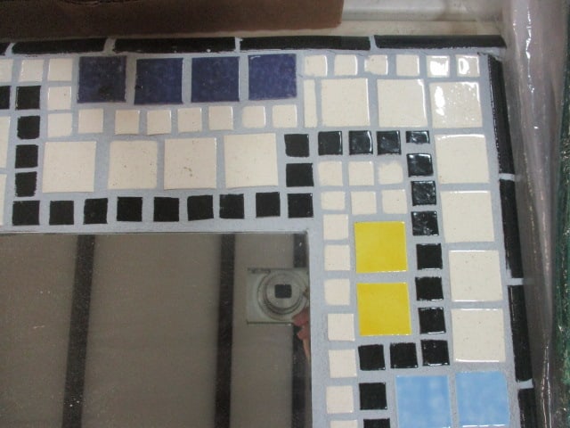 Ceramic Tile Mosaid Mirror - 3