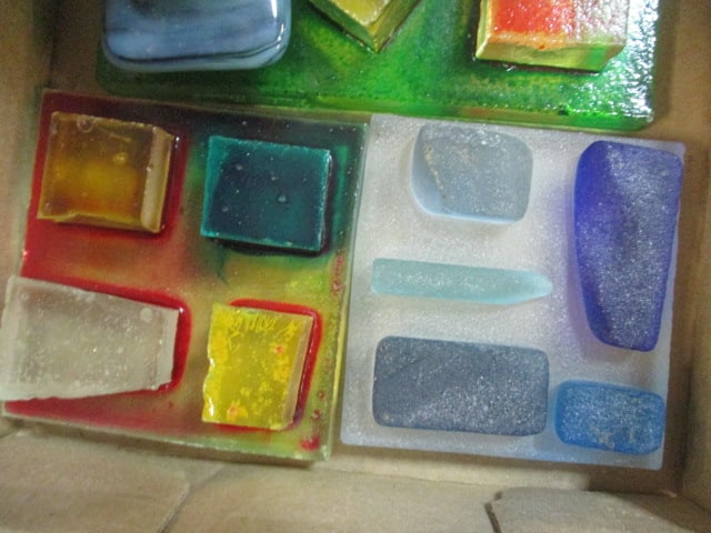 Finished Soap Mold Glass Craft Projects Grouping - 3