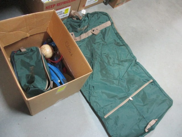Bike Pumps, Softball & Nylon Garment Bag: .
